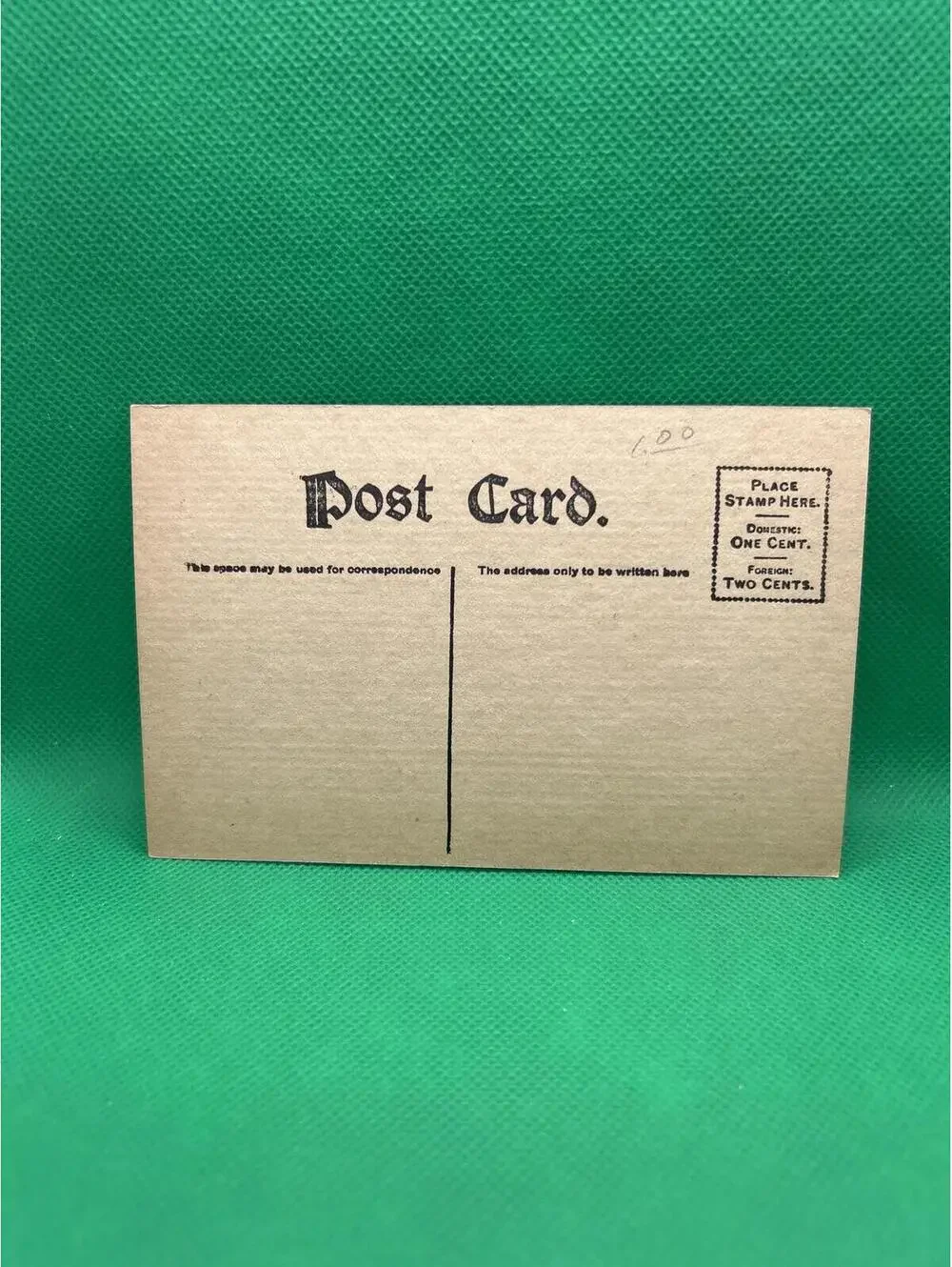 Vintage 1907 Inspirational Postcard with Decorative Border =box5 -box5